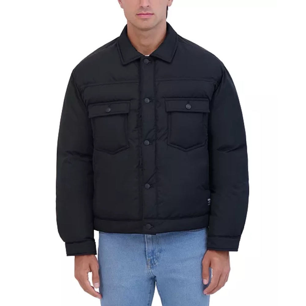 Hudson Jeans Vintage Inspired Men's Puffer Trucker Jackets Size Large